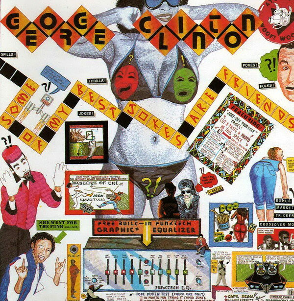LP George Clinton Some Of My Best Jokes Are ST12417 CAPITOL US Vinyl /00260