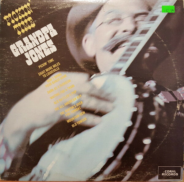 LP Grandpa Jones An Evening With Grandpa Jones CB20060 MCA Coral /00260