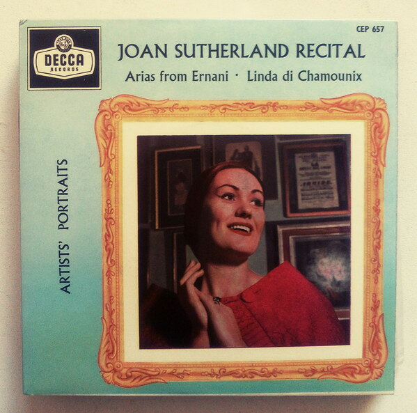 7” Joan Sutherland, Orchestre De Recital CEP657 Decca /00080