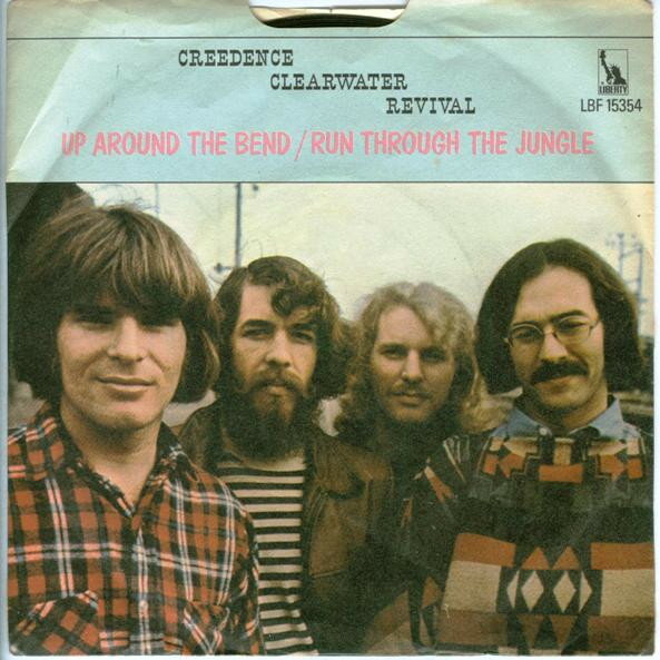 Artist Name: G - 【中古】7” Creedence Clearwater Revival Up Around The Bend / Run Through The Jungle LBF15354 Liberty /00080