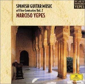 CD Yepes (Narciso) 5th Century Spanish Guitar Music Collection POCG90154 Japan /00110