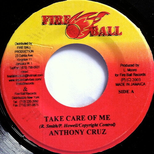 【中古】7” Jahmali / Anthony Cruz Conquer / Take Care Of Me NONE Fire Ball Records /00080