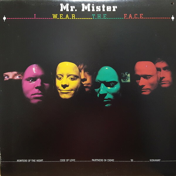 LP Mr. Mister I Wear The Face AFL14864 RCA /00260