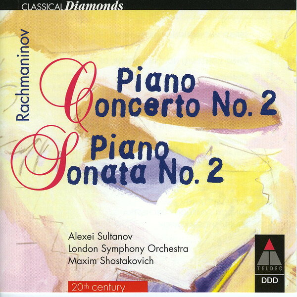 CD Rachmaninov, Alexei Sultanov, Piano Concerto No. 2 In C Minor / Piano Sonata No. 0630196442 TELDEC /00110