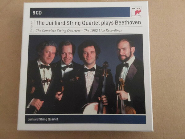 9discs CD Juilliard String Quartet Juilliard String Quartet Plays Beethoven 19075964442 Sony Classical 未開封 /00250