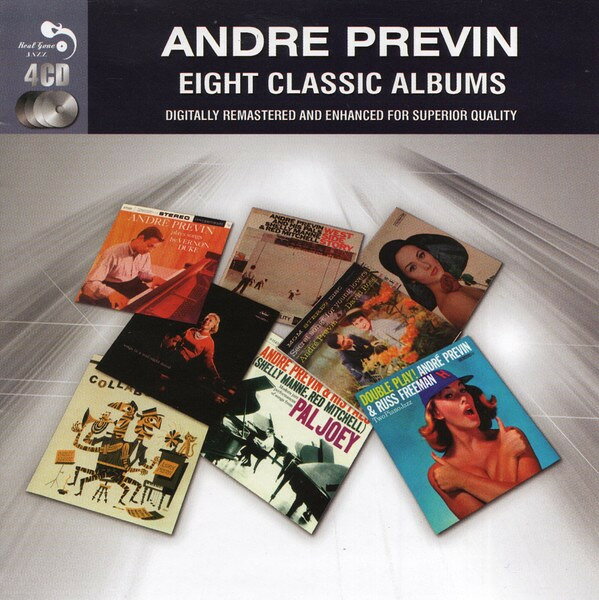 4discs CD Andre Previn 8 CLASSIC ALBUMS RGJCD331 REAL GONE JAZZ /00200