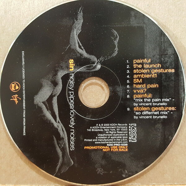 Artist Name: T - 【中古】CD Sin Noisy Pipes Lovely Noises KOCPRO1039 Koch Records 紙ジャケ プロモ /00110