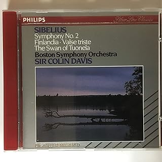 CD Boston Symphony Orchestra Symphony No.2, Filandia, Valse Triste, The Swan Of 25CD5007 Philips /00110