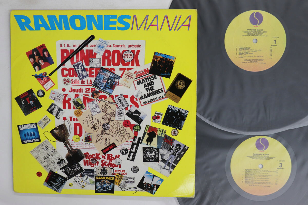 2discs LP Ramones Ramones Mania 125709 SIRE /00520