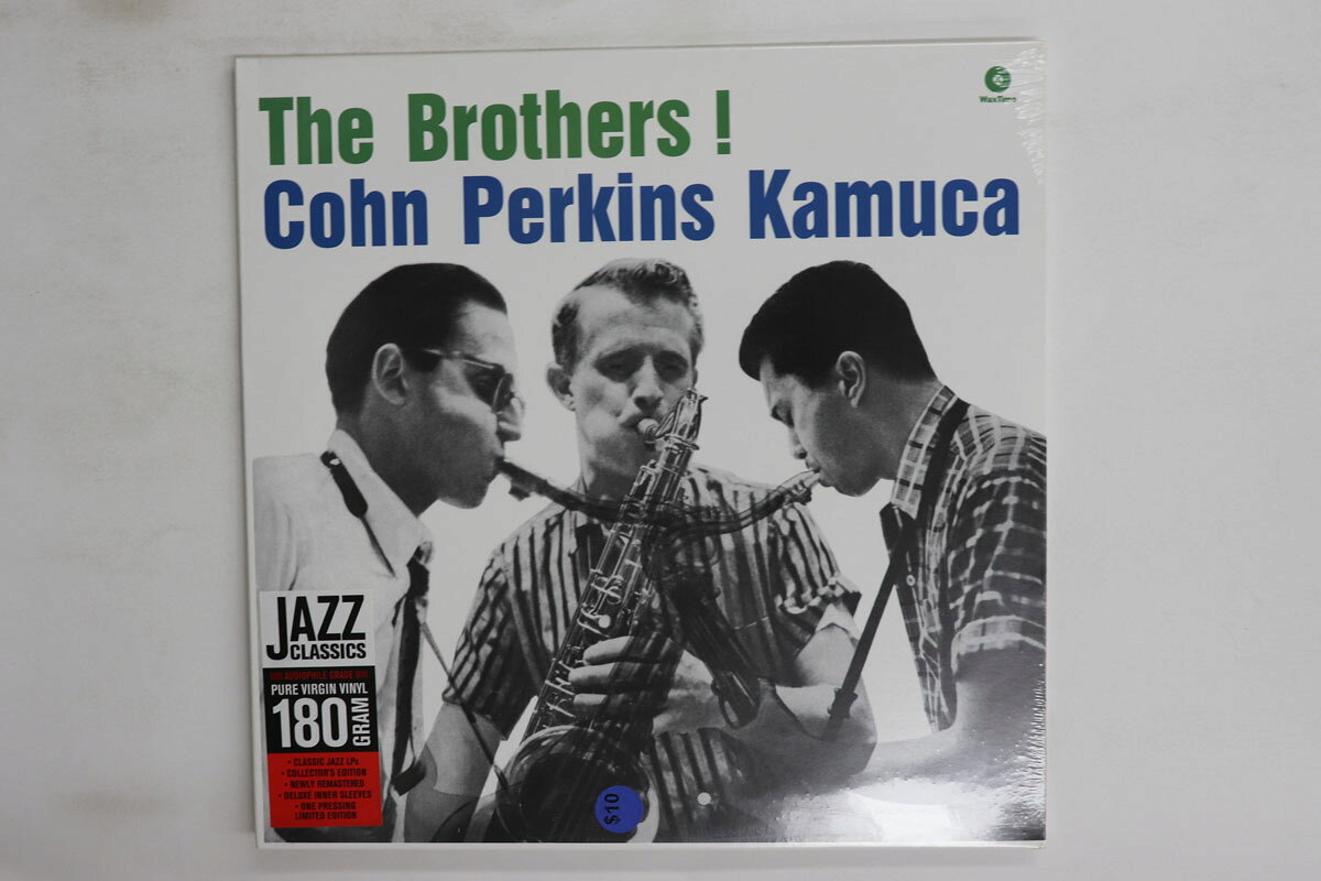 LP Al Cohn, Bill Perkins, Richie Brothers ! 771711 WaxTime 未開封 /00260