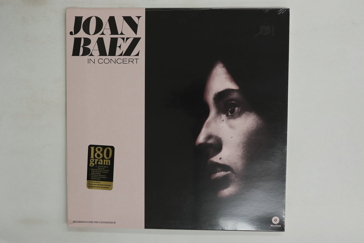 ・アーティスト Joan Baez ・タイトル In Concert ・レーベル・型番 WAXTIME 772176LP ・フォーマット LPレコード ・コンディション(盤) ほぼ新品 (M-) ・コンディション(ジャケット) ほぼ新品 (M-) ・コンディション(帯) オビなし ・特記事項 【未開封】 実際に発送される商品の画像です 【ご購入前に必ずご確認ください】 ・本店サイト(www.recordcity.jp)とは価格、送料が違います ・本店サイト、その他支店のオーダーとは同梱発送できません ・注文確定後に別の注文を頂いた場合、注文同士の同梱は致しかねます。 ・別倉庫から発送しているため、店頭受け渡しは対応しておりません ・一部商品は他の通販サイトでも販売しているため、ご注文のタイミングによっては商品のご用意ができない場合がございます。 ・土日祝日はお休みです 金曜・祝前日9時以降のご連絡またはご入金は、返答または発送が週明け・祝日明けに順次対応となります。 ・ご購入後のキャンセル不可 ご購入後のキャンセルはいかなる理由においてもお受けできません。ご了承の上、ご購入くださいませ。 ・日本郵便(ゆうパック/ゆうメール)によるお届けになります。 ・中古品であることをご理解ください 当ストアでは中古商品を主に販売しております。中古品であることをご理解の上ご購入ください。また、一部商品はRecordCityオンラインストアで試聴可能です。 ・返品について お客様のご都合による返品は一切承っておりません。 表記の内容と実際の商品に相違がある場合、また針飛び等で返品・返金をご希望される場合は、商品の到着後1週間以内にご連絡ください。商品の返送をこちらで確認後、キャンセル・返金を行います。 コンディションVG以下の商品は返品できません。プレイに影響のない表面のこすれ傷、プレス起因のノイズ盤は返品の対象外です。 【コンディション表記】 ・ほぼ新品(M-)(Like New) 完全な新品。未使用。当店ではほぼ使用しません ・非常に良い(EX)(Excellent) 中古盤として美品な状態。わずかな経年を感じるものの傷みを感じさせない、当店基準で最高の状態 ・良い(VG+)(Very Good Plus) 丁寧に扱われた中古品で、軽い使用感がみられる。 ・可(VG)(Acceptable) 使い込まれた中古品で、「良い」よりもさらに使用感がみられる。 ・悪い(VG-)(Bad) 状態が悪いアイテム。使用の保障はなく、再生不可、針飛び、目立つノイズがあるかもしれない。状態によるクレーム不可。返品不可。 ・非常に悪い(G)(Very Bad) 「悪い」よりさらに状態が悪いアイテム。使用の保障はなく、再生不可、針飛び、目立つノイズがあるかもしれない。状態によるクレーム不可。返品不可。 ・ジャンク(Fair)(Junk/Fair) 割れている、反っている、水ダメージがある、カビ、ジャケットが分離している、ひどい書き込み、ひどい擦れなど最低の状態。使用の保障はなく、再生不可、針飛び、目立つノイズがあるかもしれない。状態によるクレーム不可。返品不可。 ・ジャンク(Poor)(Junk/Poor) 割れている、反っている、水ダメージがある、カビ、ジャケットが分離している、ひどい書き込み、ひどい擦れなど最低の状態。使用の保障はなく、再生不可、針飛び、目立つノイズがあるかもしれない。状態によるクレーム不可。返品不可。
