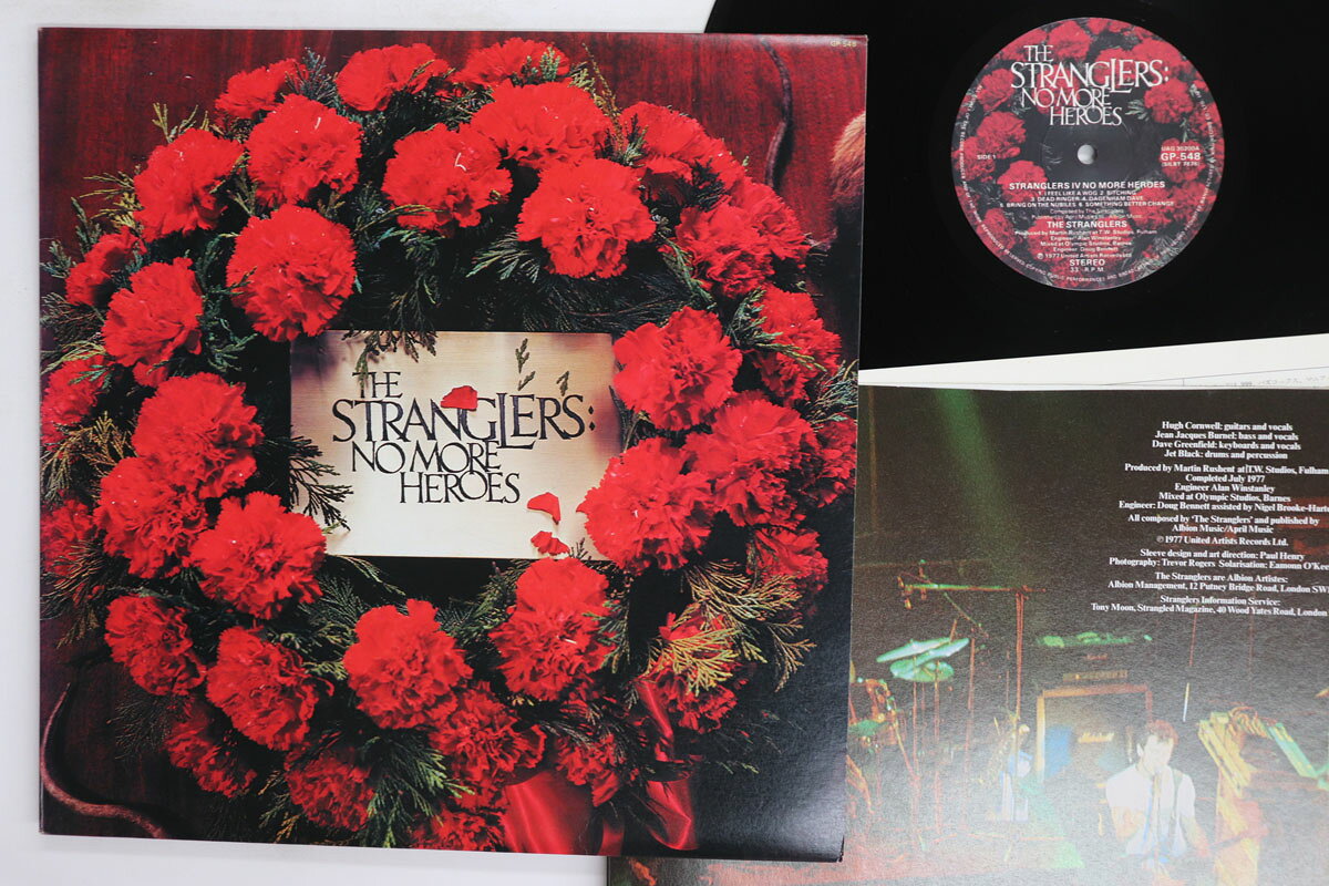 LP Stranglers No More Heroes GP548 UNITED ARTISTS /00260