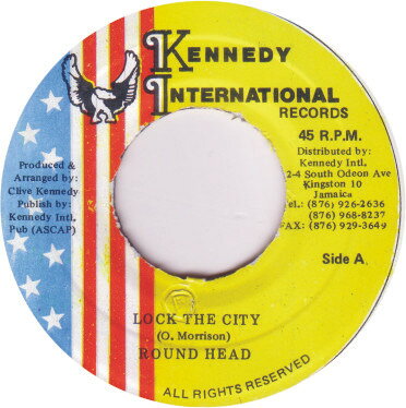 7” Round Head Lock The City D07 Kennedy Internationa /00080