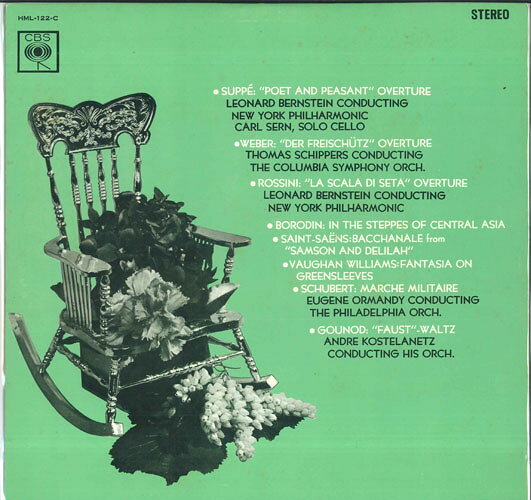 【中古】LP レナード・バーンスタイン, ニュ 華麗なるオーケストラの饗宴 HML122C CBS /00260 recordcity-11118415 RECORD CITY 楽天市場店 パッケージ画像