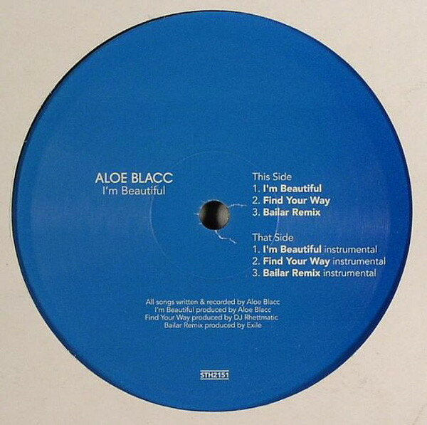 Artist Name: B - 【中古】12” Aloe Blacc Im Beautiful STH2151 Stones Throw Records /00250