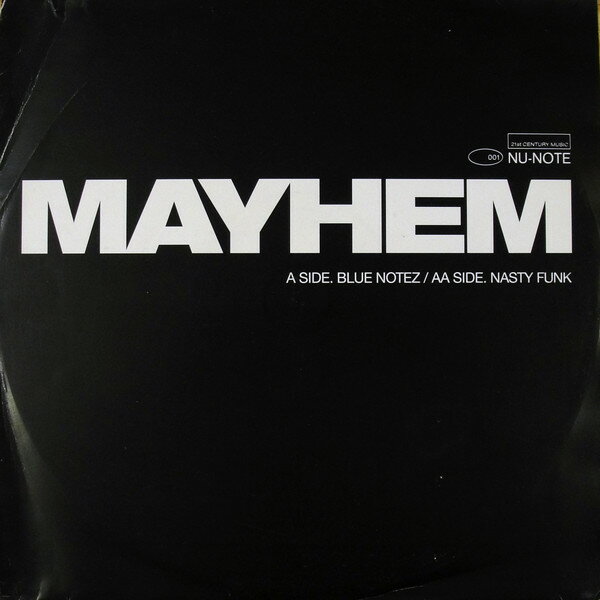 12” DJ Mayhem Blue Notez / Nasty Funk NU001 Nu-Note /00250