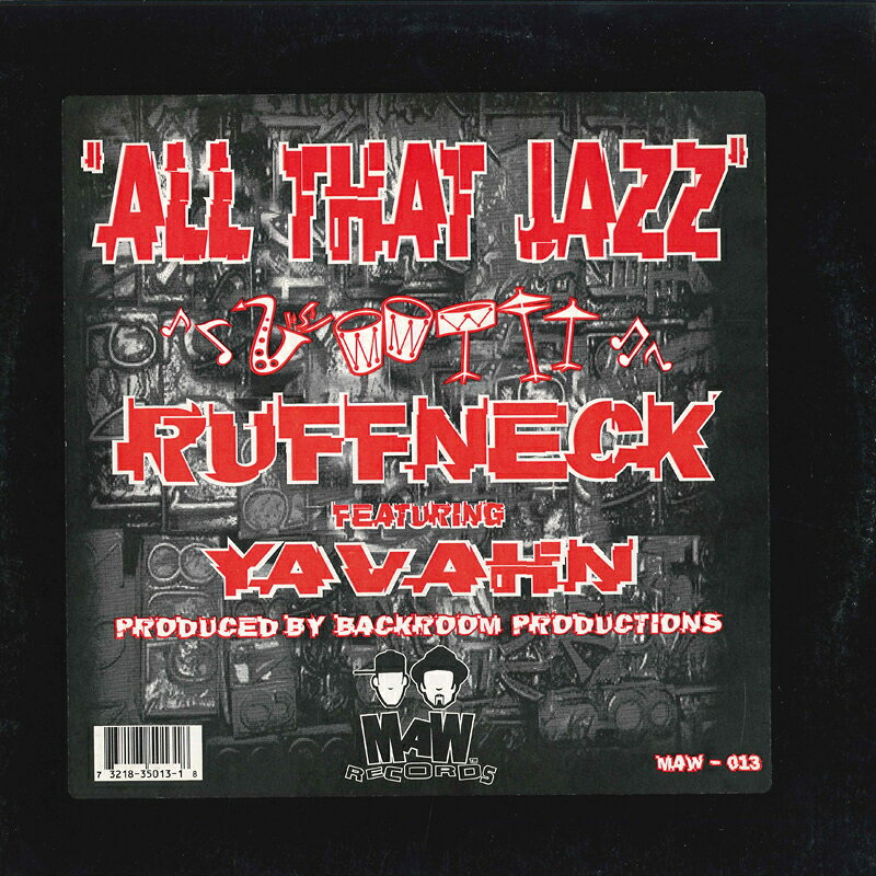 12” Ruffneck, Yavahn All That Jazz MAW013 MAW /00250