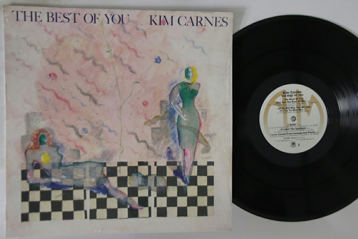 【中古】米LP Kim Carnes Best Of You SP3204 A&amp;M /00260