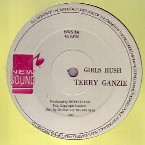 12” Terry Ganzie Girls Rush / Wheen An Turn NWS8 New Sound /00230
