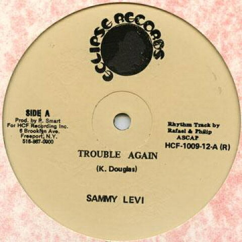 12” Sammy Levy Trouble Again Version / Float On Version HCF100912 Eclipse /00230