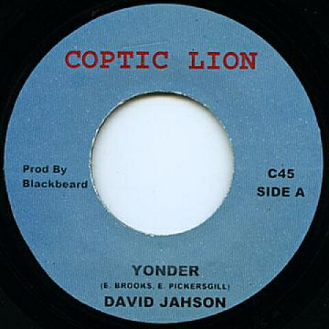 7” David Jahson Yonder / Dub C45 Coptic Lion /00045