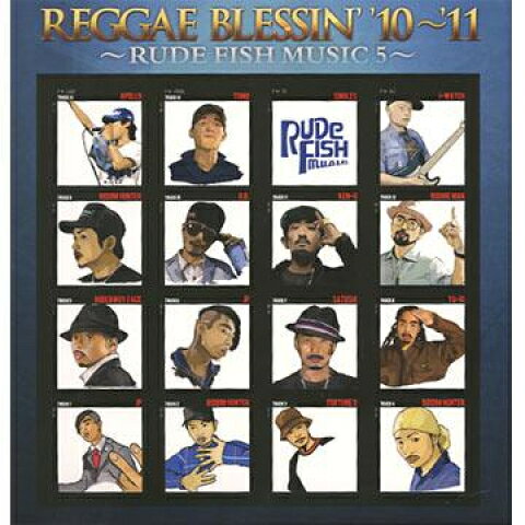 MIX CD Various Reggae Blessin 2010-2011: Rude Fish Music 5 RFM00001 Rude Fish JPN /00110