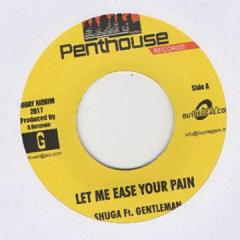7” Shuga, Gentleman / C Sharpe Let Me Ease Your Pain / One Day At A Time PHEU020 Penthouse/Buyreggae /00048