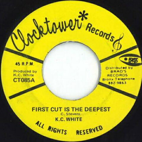 7” KC White / Soul Syndicate First Cut Is The Deepest / Deepest Episode CT085 Clocktower /00048