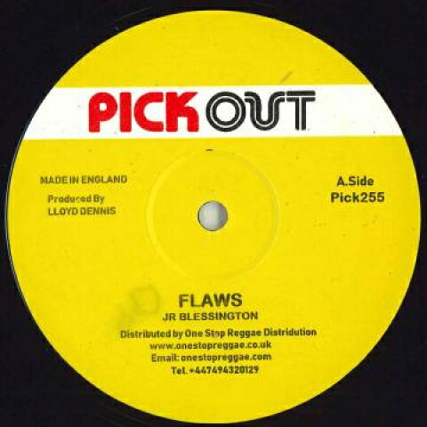 12” Jr Blessington / Andrew Paul Flaws / Hypocrite PICK255 Pickout /00230