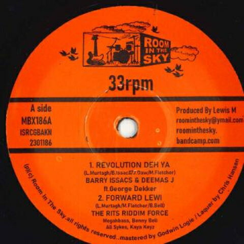 7” Barry Isaacs, Deemas J Revolution Deh Yah / Forward Lewi MBX186 Room In The Sky /00048