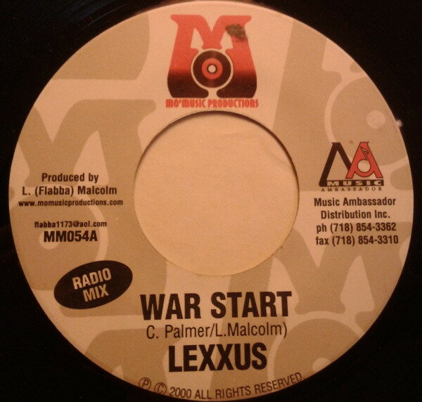 7” Lexxus War Start MM054 Mo Music Productions /00080