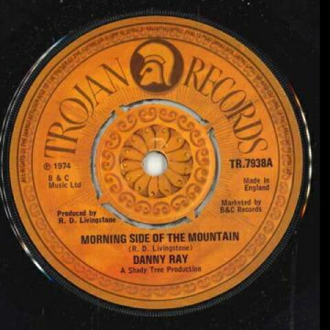 【新品】7” Danny Ray Morning Side Of The Mountain / Riding My Bicycle TR7938 Trojan UK /00080