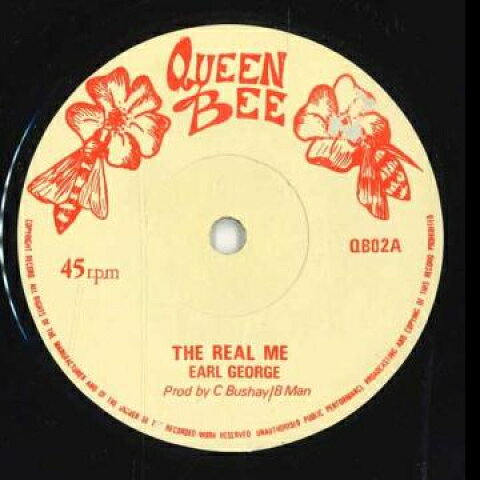 Artist Name: Z - 【新品】7” Earl George Real Me / Real Me Version QB02 Queen Bee /00080