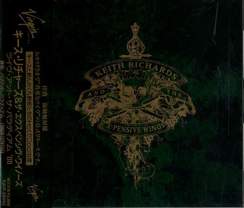 CD Keith Richards Live At The Hollywood VJCP28093 VIRGIN Japan /00110