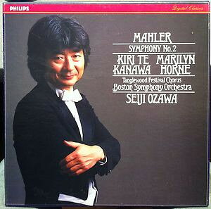 【中古】2discs LP Mahler / Boston Symphony Orche Symphony No. 2 R215367 PHILIPS DIGITAL CLA /00520