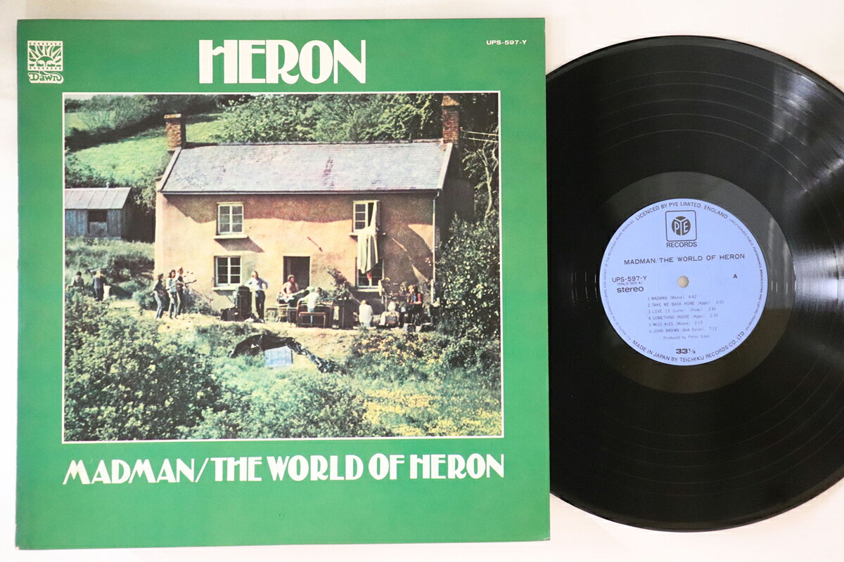 Artist Name: W - 【中古】LP Heron Madman / The World Of Heron UPS597Y DAWN /00260