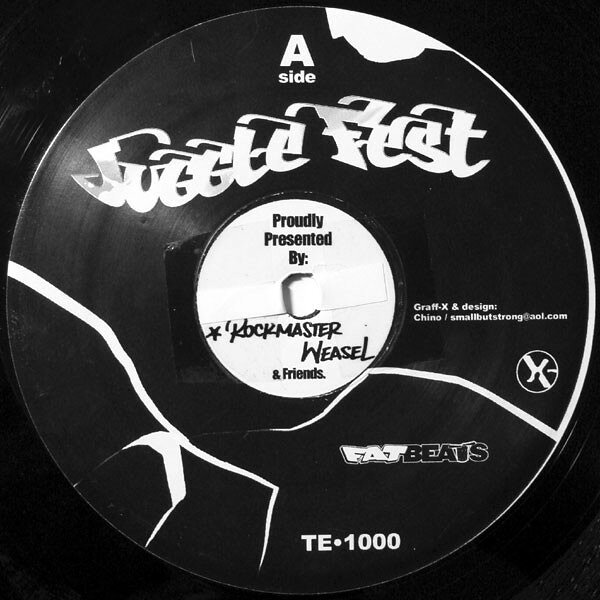 12” Rockmaster Weasel Juggle Fest TE1000 Fat Beats /00250