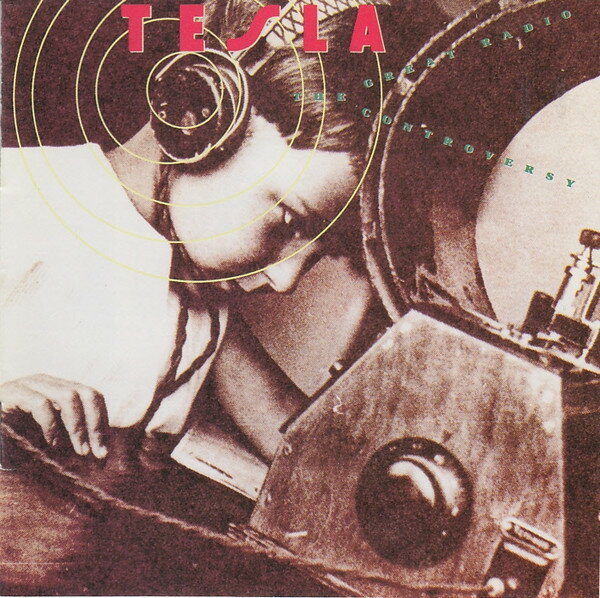 CD Tesla GREAT RADIO CONTROVERSY 9242242 Geffen Records /00110