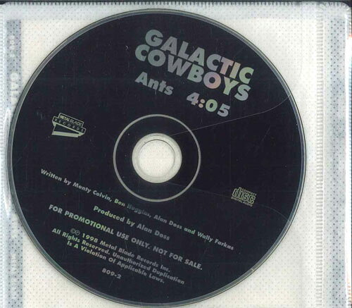 【中古】CD Galactic Cowboys Ants 8092 METAL BLADE プロモ /00110