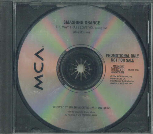 CD Smashing Orange Way That I Love You MCA5P3174 MCA プロモ /00110