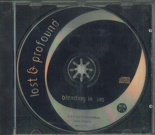 CD Lost&amp; PROFOUND Blending In LWR1017SIN LOST&amp; PROFOUND MUSIC プロモ /00110