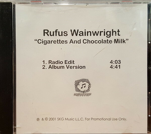 CD Rufus Wainwright Cigarettes And Chocolate Milk NONE DreamWorks プロモ /00110