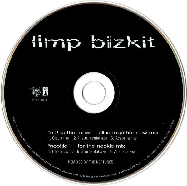 【中古】CD Limp Bizkit N 2 Gether Now / Nookie (The Neptunes Remixes) INTR106...