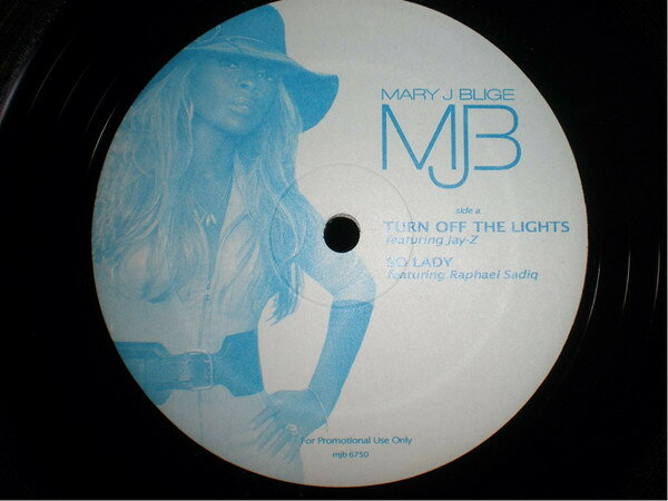 【中古】12” Mary J. Blige Turn Off The Lights (4 Track EP) MJB6750 NOT ON LABEL /00250