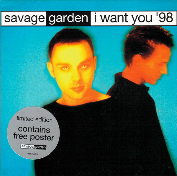 【中古】CD Savage Garden I Want You 98 6667335 Columbia 紙ジャケ /00110