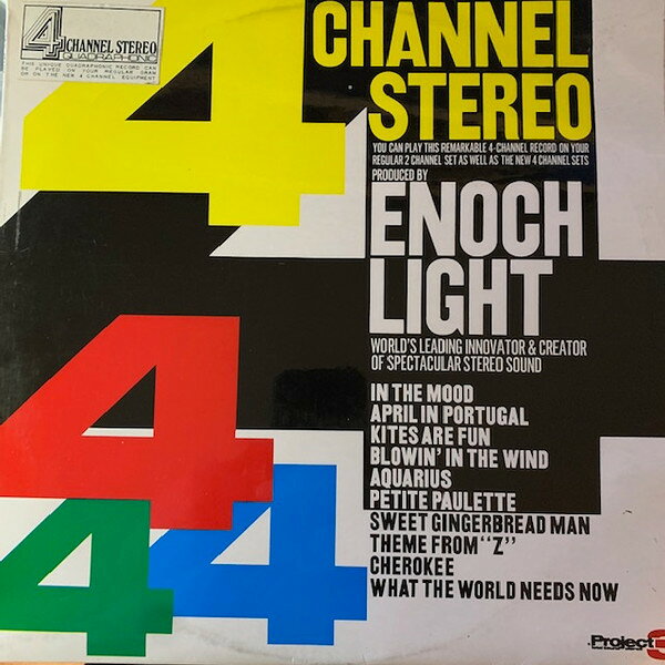 ・アーティスト Enoch Light ・タイトル 4 Channel Stereo ・レーベル・型番 Project 3 SPJL934459 ・フォーマット LPレコード ・コンディション(盤) 良い (VG+) ・コンディション(ジャケット) 良い (VG+) ・コンディション(帯) オビなし ・特記事項 【カバーにシール付着】 サンプル画像です。実際の商品の画像ではありません 商品写真はバーコード/カタログ番号に対応したサンプル画像ですので、お送りする商品の画像ではありません。帯やライナーなどの付属品は、特記事項に記載されている場合のみ含まれます。プロモやカラーレコードなどの仕様についても、該当する場合のみ特記事項に記載しています。 【ご購入前に必ずご確認ください】 ・本店サイト(www.recordcity.jp)とは価格、送料が違います ・本店サイト、その他支店のオーダーとは同梱発送できません ・注文確定後に別の注文を頂いた場合、注文同士の同梱は致しかねます。 ・別倉庫から発送しているため、店頭受け渡しは対応しておりません ・一部商品は他の通販サイトでも販売しているため、ご注文のタイミングによっては商品のご用意ができない場合がございます。 ・土日祝日はお休みです 金曜・祝前日9時以降のご連絡またはご入金は、返答または発送が週明け・祝日明けに順次対応となります。 ・ご購入後のキャンセル不可 ご購入後のキャンセルはいかなる理由においてもお受けできません。ご了承の上、ご購入くださいませ。 ・日本郵便(ゆうパック/ゆうメール)によるお届けになります。 ・中古品であることをご理解ください 当ストアでは中古商品を主に販売しております。中古品であることをご理解の上ご購入ください。また、一部商品はRecordCityオンラインストアで試聴可能です。 ・返品について お客様のご都合による返品は一切承っておりません。 表記の内容と実際の商品に相違がある場合、また針飛び等で返品・返金をご希望される場合は、商品の到着後1週間以内にご連絡ください。商品の返送をこちらで確認後、キャンセル・返金を行います。 コンディションVG以下の商品は返品できません。プレイに影響のない表面のこすれ傷、プレス起因のノイズ盤は返品の対象外です。 【コンディション表記】 ・ほぼ新品(M-)(Like New) 完全な新品。未使用。当店ではほぼ使用しません ・非常に良い(EX)(Excellent) 中古盤として美品な状態。わずかな経年を感じるものの傷みを感じさせない、当店基準で最高の状態 ・良い(VG+)(Very Good Plus) 丁寧に扱われた中古品で、軽い使用感がみられる。 ・可(VG)(Acceptable) 使い込まれた中古品で、「良い」よりもさらに使用感がみられる。 ・悪い(VG-)(Bad) 状態が悪いアイテム。使用の保障はなく、再生不可、針飛び、目立つノイズがあるかもしれない。状態によるクレーム不可。返品不可。 ・非常に悪い(G)(Very Bad) 「悪い」よりさらに状態が悪いアイテム。使用の保障はなく、再生不可、針飛び、目立つノイズがあるかもしれない。状態によるクレーム不可。返品不可。 ・ジャンク(Fair)(Junk/Fair) 割れている、反っている、水ダメージがある、カビ、ジャケットが分離している、ひどい書き込み、ひどい擦れなど最低の状態。使用の保障はなく、再生不可、針飛び、目立つノイズがあるかもしれない。状態によるクレーム不可。返品不可。 ・ジャンク(Poor)(Junk/Poor) 割れている、反っている、水ダメージがある、カビ、ジャケットが分離している、ひどい書き込み、ひどい擦れなど最低の状態。使用の保障はなく、再生不可、針飛び、目立つノイズがあるかもしれない。状態によるクレーム不可。返品不可。