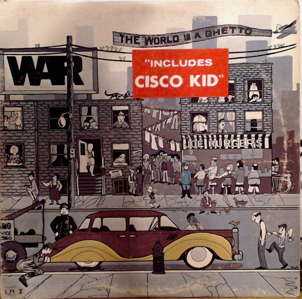 LP War The World Is A Ghetto UAS5652 United Artists Recor /00260