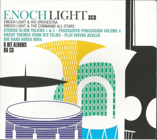 3discs CD Enoch Light Enoch Light 6 Hit Albums On CD GLD25631 Goldies /00330