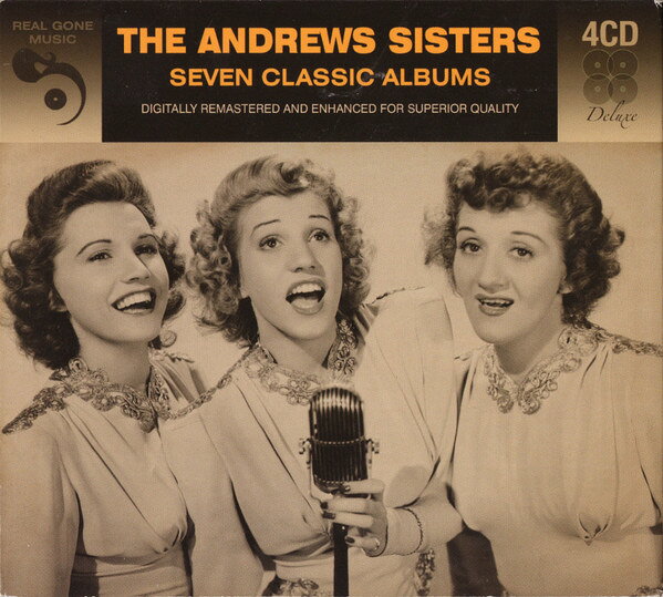 4discs CD Andrews Sisters Seven Classic Albums RGMCD180 Real Gone Music Com /00440
