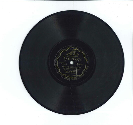 78RPM/SP Paul Whiteman &amp; His Orchestra Cho-cho-san / Song Of India 20200 VICTOR /00500